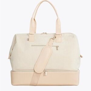 BEIS The Weekender Travel Bag - Beige